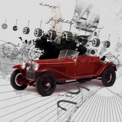 P002 classic alfa poster